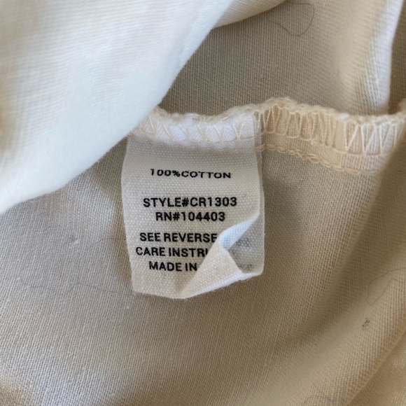 Women’s Cream Cropped Jacket by Mine. Size M. - Picture 8 of 9